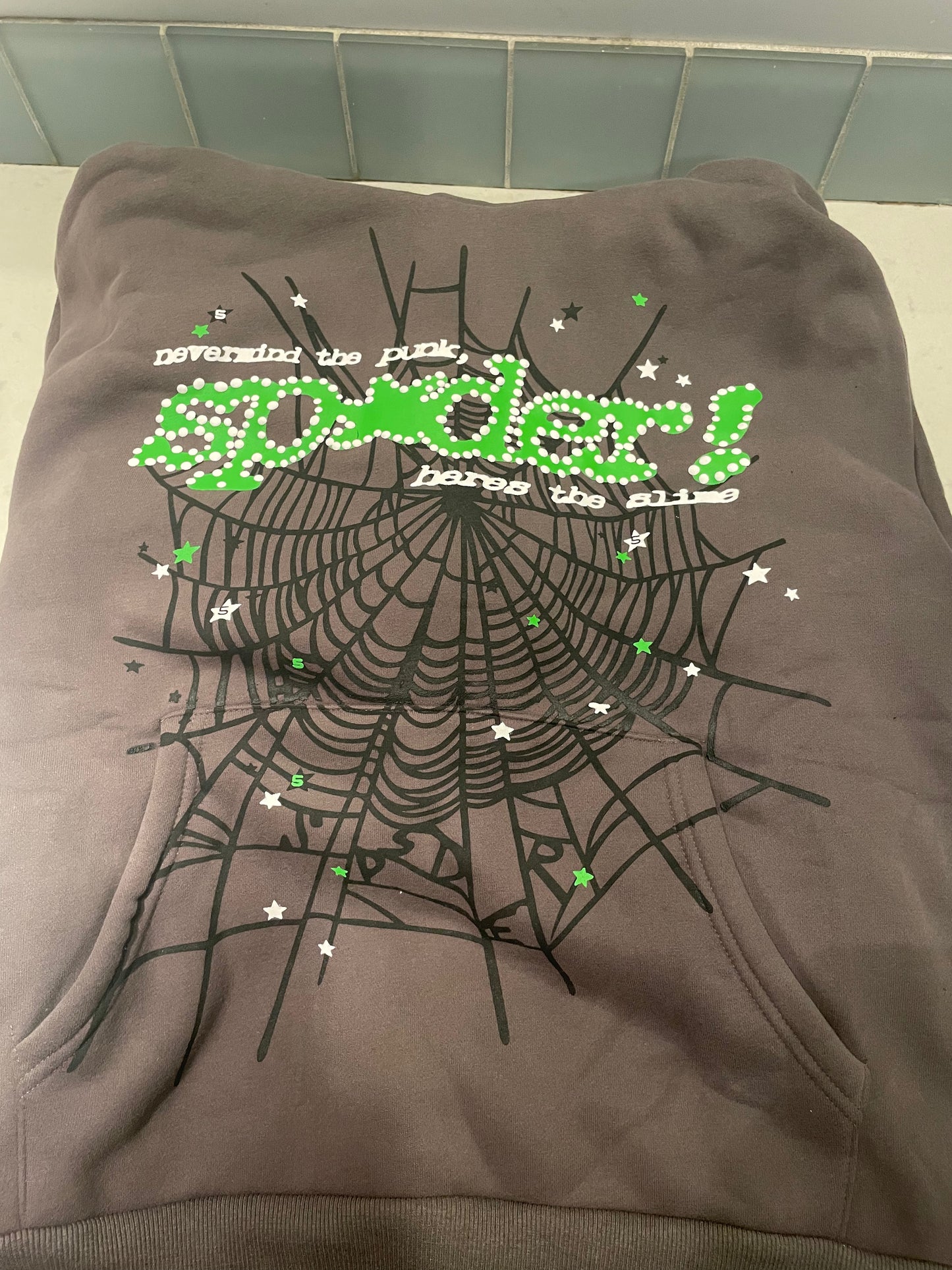 Spider Y2 punk hoodie